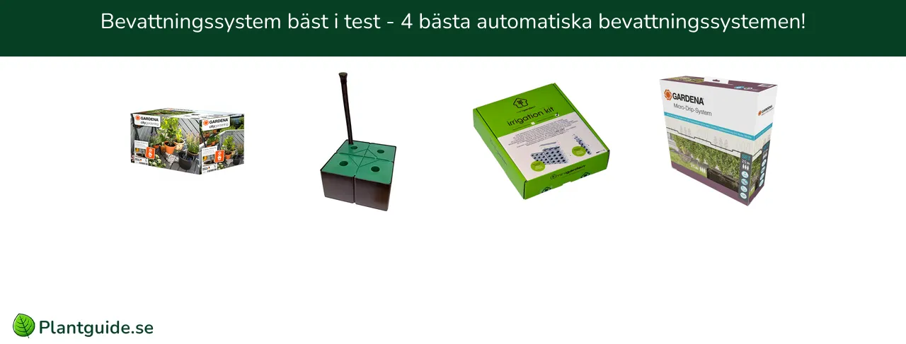 Bevattningssystem bäst i test