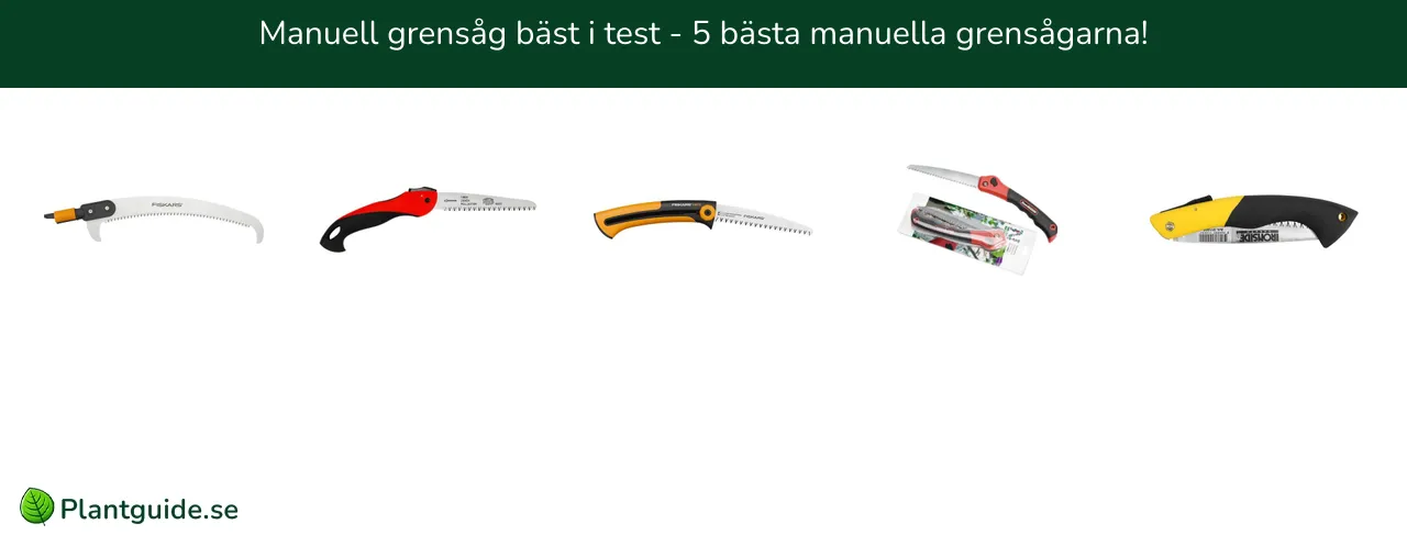 Manuell grensåg bäst i test