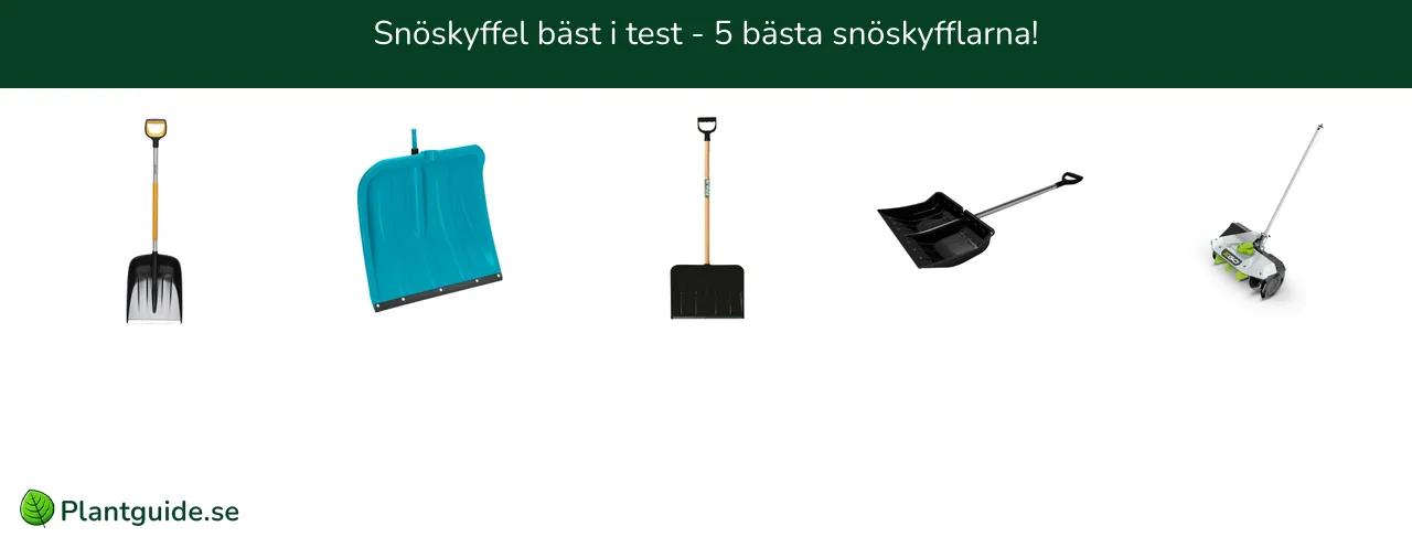 Snöskyffel bäst i test