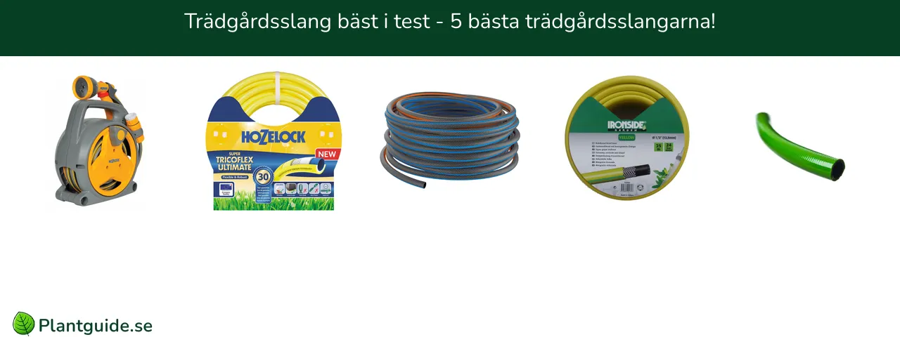 Trädgårdsslang bäst i test