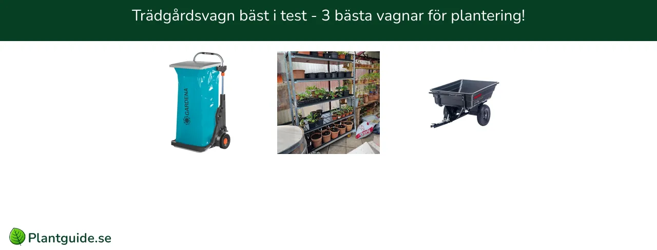 Trädgårdsvagn bäst i test