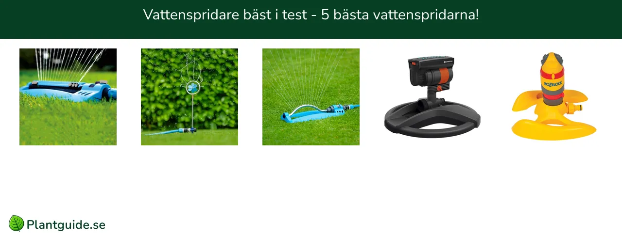 Vattenspridare bäst i test